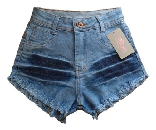 bermuda jeans feminina mercadolivre