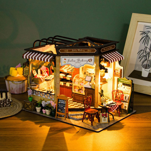 Kit De Bricolaje En Miniatura Para Casa De Muñecas,