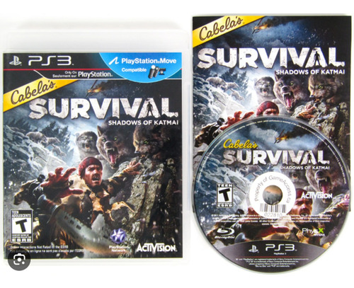 Cabelas Survival Juego Ps3 Original Completo Fisico