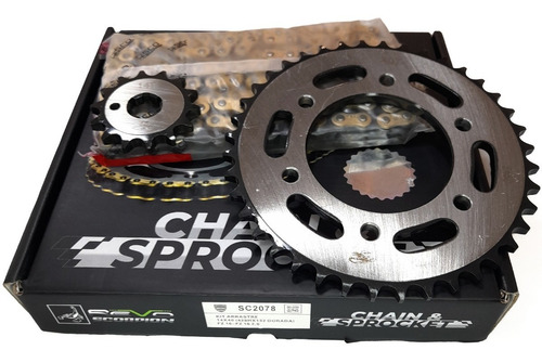 Kit Arrastre Fz16/fz16 2.0 Freno Banda 14/40 Revo Scorpion