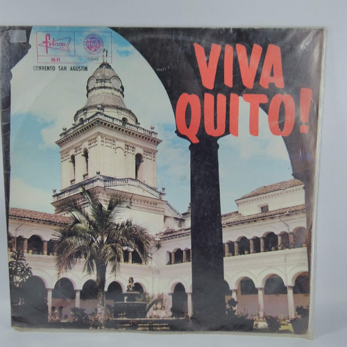 Lp  Rosalino Quintero Y Su Conjunto Viva Quito Vol 1