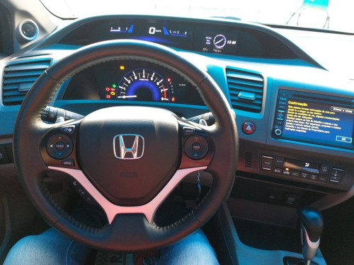 Honda Civic Completo Com Teto Solar Financio Com Score Baixo