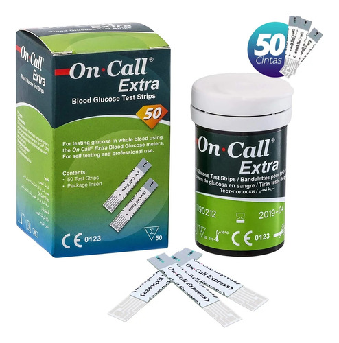 50 Tiras Reactivas On Call Extra / Cintas Oncall Extra