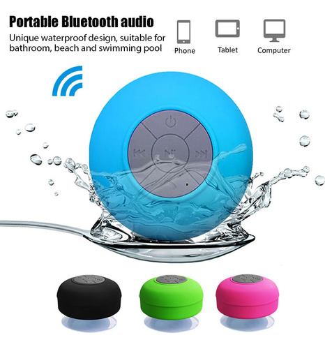 . Altavoz Compacto De Audio Bluetooth Robusto Y Duradero