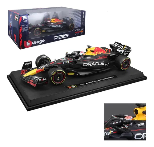 Red Bull 2023 RB19 #1 Max Verstappen 2023 escala 1:18 cor do