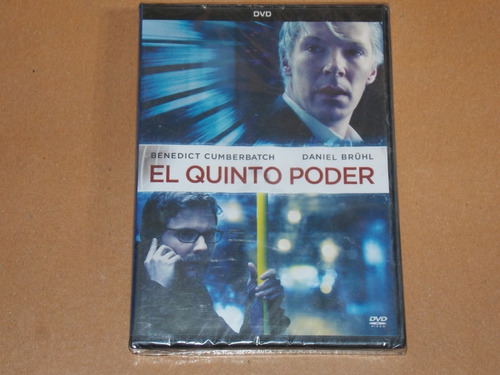 Dvd Original El Quinto Poder - Cumberbatch Bruhl - Sellada!