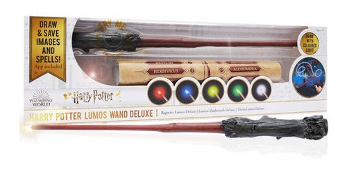 Harry Potter Lumos Wand Deluxe Varita Wabro 59099