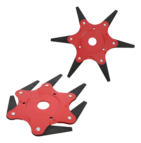 Cuchilla De Cortacesped 6 Hojas Desbrozadora Cabezal D Corte