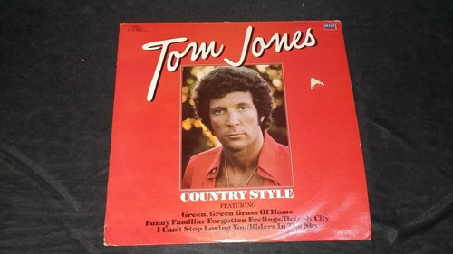 Tom Jones Country Style Lp Vinilo Rock Country Balada