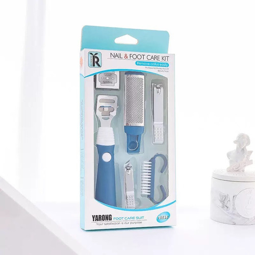 Set 6 Pedicure Removedor De Callos Removedor Cutícula Uñas