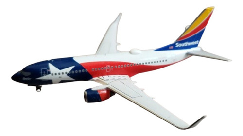 1:400 Southwest Lone Star One Boeing 737-700 Panda Model