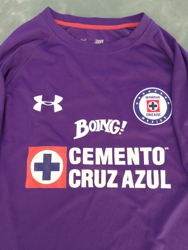 Jersey Portero Under Cruz Azul Morado Boing (Usado)