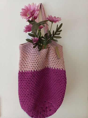 Bolso Cartera Tejido A Crochet 