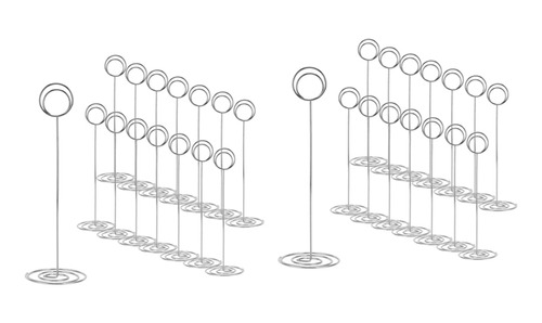 Paquete De 30 Soportes Para Números De Mesa De 8.75 Pulgadas