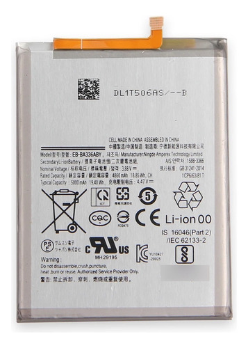 Bateria Eb-ba336aby Para Samsung A53 5g A33 Ba536 Garantia %