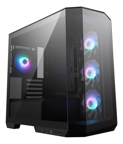 Gabinete Gamer Msi Mag Pano M100r Pz Micro Atx Usb-c Argb