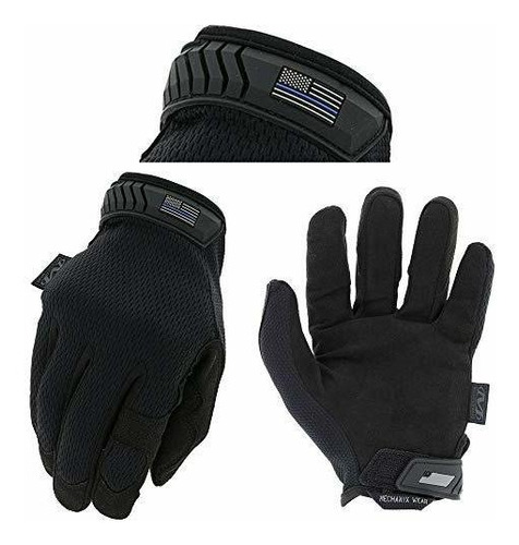 Guantes De Trabajo - Mechanix Wear - Thin Blue Covert Tactic