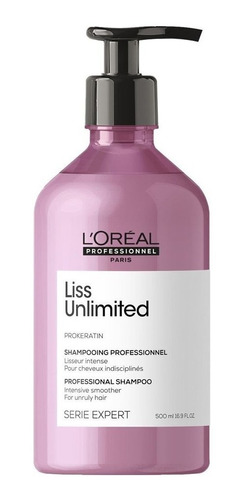 Shampoo Liss Unlimited Loreal 500ml Cabello Indisciplinado