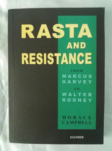 Rasta And Resistance Horace Campbell Libro En Ingles