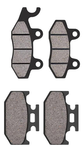 2 Pares De Pastillas De Freno Para Yamaha Wr125k Tt-r250l