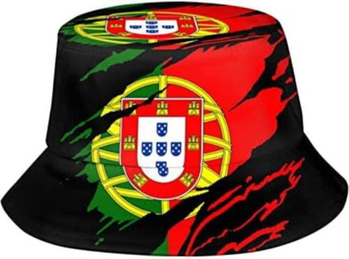 Sombreros Cubo Bandera Portugal Gorra Sol Moda Sombrero Al Y