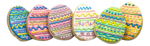 Huevos De Pascua - 15 Pz - Galletas Decoradas 