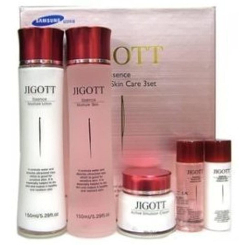 Korean Cosmetics_jigott Essence - Juego De 3 Cosméticos Para