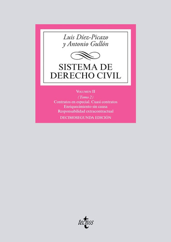 Sistema De Derecho Civil: Volumen Ii (tomo 2) Contratos En E