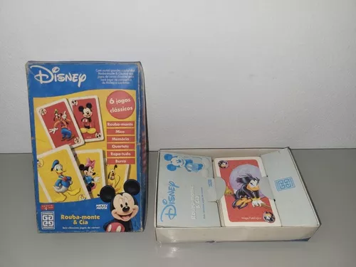 Jogo De Cartas Rouba Monte E Cia Princesas Disney em Promoção na