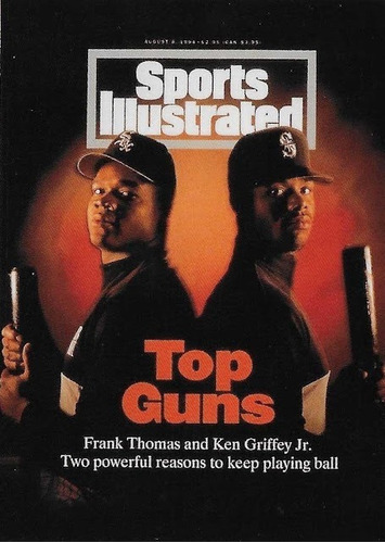 Mlb Ken Griffey Jr & Frank Thomas - Top Guns 1997 # 178 