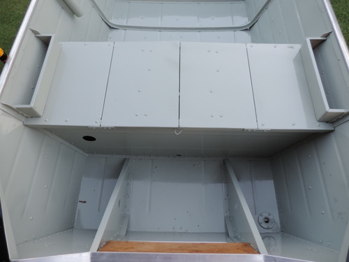 Imagem 4 de 15 de Barco De Alumínio Semi Chata De 4,20 M E Carreta Rodoviária