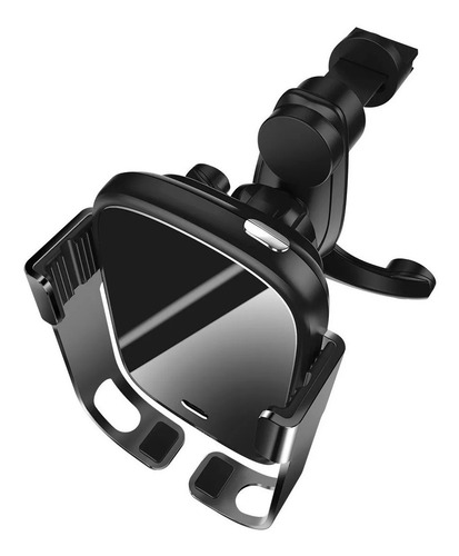 Soporte Celular Auto Cargador Inalámbrico + Cargador 12v Bas