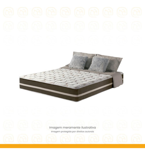 Box Baú Com Colchão De Molas Classic - Casal 138 Cm