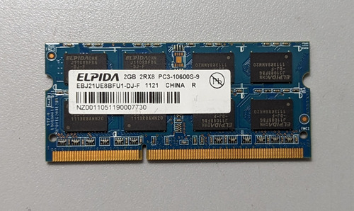 Memoria Ram Ddr3 2gb Elpida - Ebj21ue8bfu1