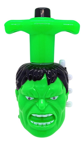 Trompo Hulk Increible Avengers Luces Luminoso Sonido Musica