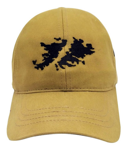 Imagen 5 de 5 de Gorra Islas Malvinas Tacticas Bordadas Militares Beige Color