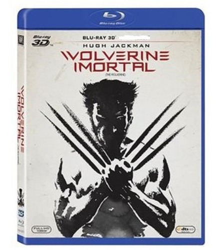 Wolverine Inmortal Pelicla Blu Ray 3d Original Nueva Sellada