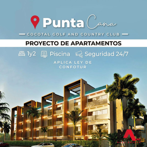 Imagen 1 de 30 de Proyecto De Apartamentos Ubicado En Punta Cana, Cocotal