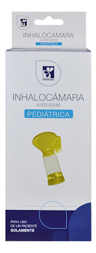 Cámara Inhaladora Farmatodo Pediátrica Amarilla X 1 Und