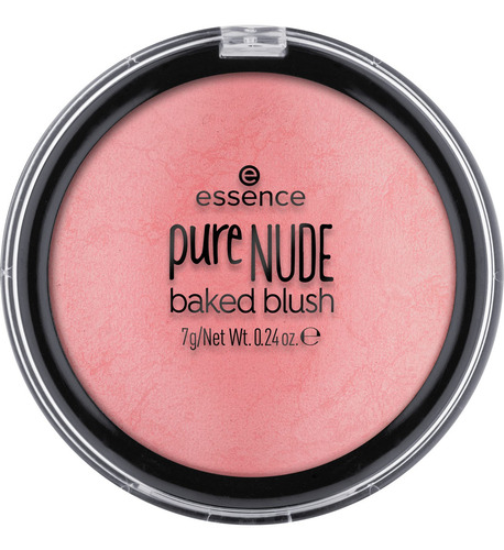 Blush Essence Pure Nude Baked, altamente pigmentado 07 Cool Coral