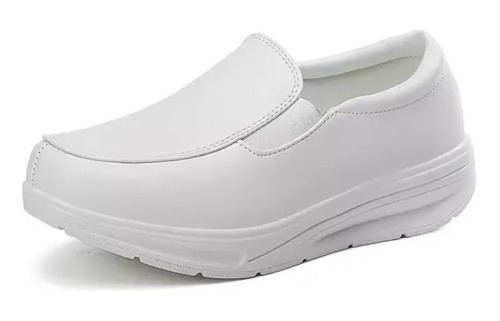 Zapatos Booster Blancos Pequeños, Zapatos De Enfermera