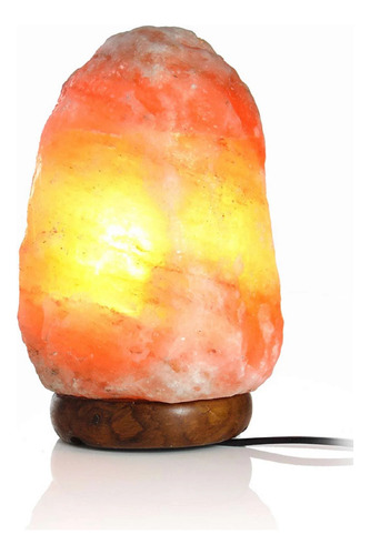 Lampara De Sal Del Himalaya 2 A 3kg 18cm - Raicesdelatierra Marrón