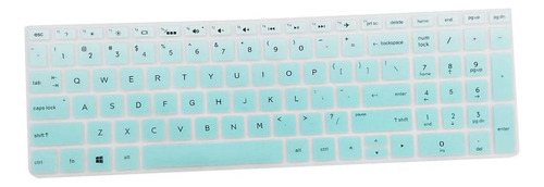 Cubierta De Teclado De Escritorio Verde Claro 15,6 Pulgadas