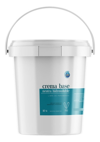 Crema Base Hidrosoluble Hidratante Corporal Extra Premium