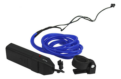 Luz Para Cuadro De Bicicleta Snake Azul Jy-119