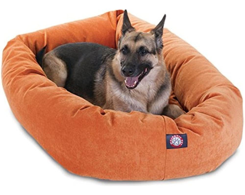 Cama Para Perros De 52 Pulgadas Orange Villa Collection Micr