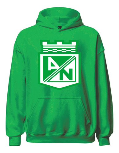 Buzo Capota Atletic Nacional Col Hoodie Green Series Futbol