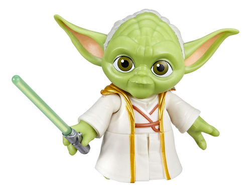 Star Wars: Young Jedi Adventures Yoda Figura De Accion, Jugu