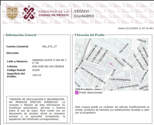 Venta De Bonito Departamento A 5 Min Del Centro Comercial Santa Fe Y De La Expo Santa Fe Y 10 Min Del Parque La Mexicana, En Prol Ocote #48, Colonia San José De Los Cedros, Cuajimalpa, Cdmx - Lc25-zf