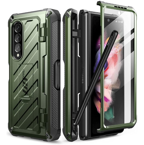 Funda Con Mica Para Samsung Galaxy Z Fold 3 5g Supcase Ubpro